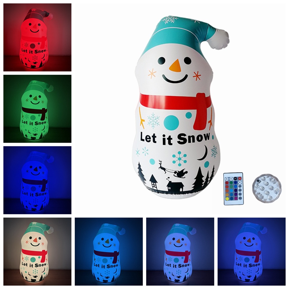 The glowing snowman Tumbler