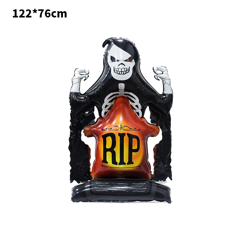 Halloween Pedestal Tombstone Messenger