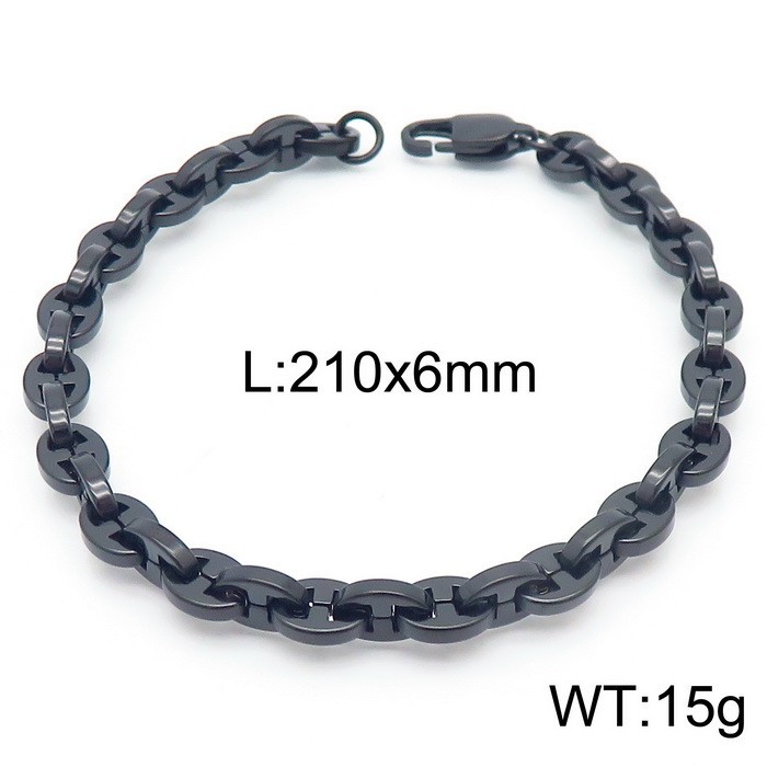 3:Black bracelet