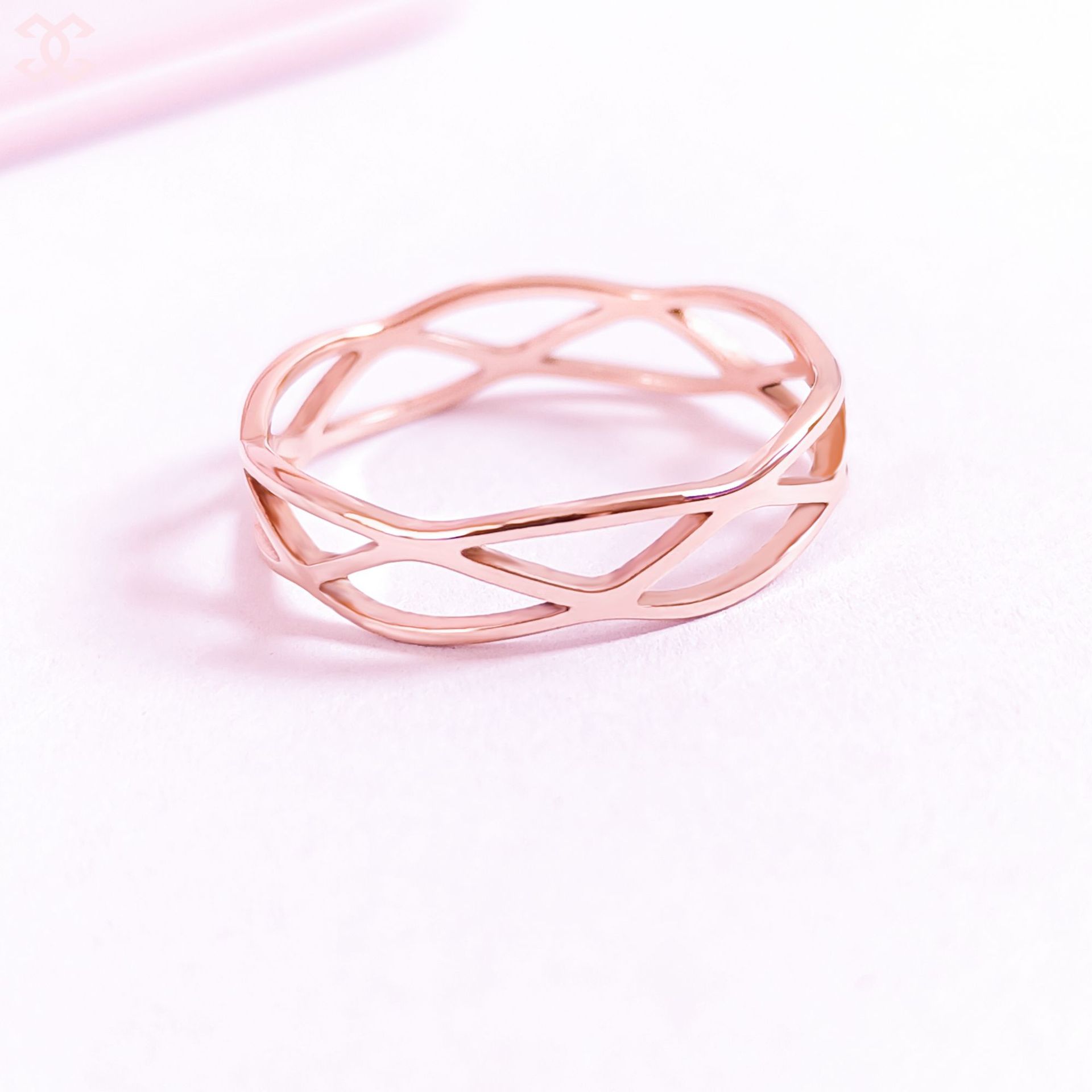 rose gold color US Size #6