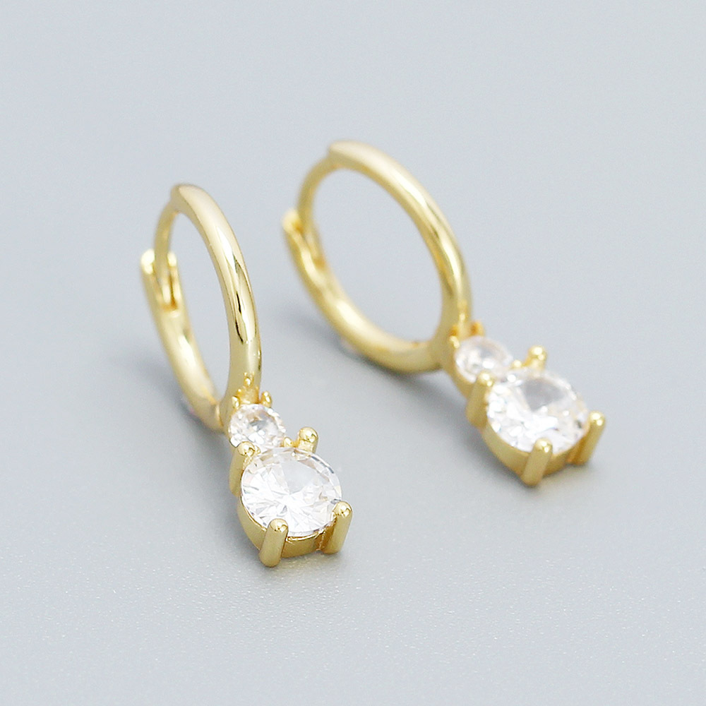 1:Yellow gold (white stone)