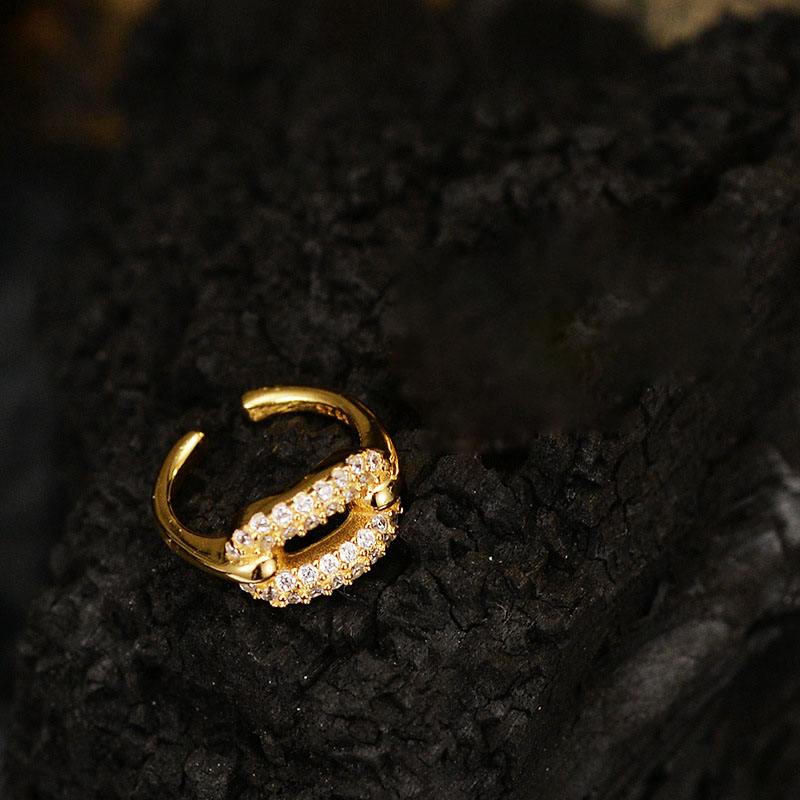 Set in 18K gold