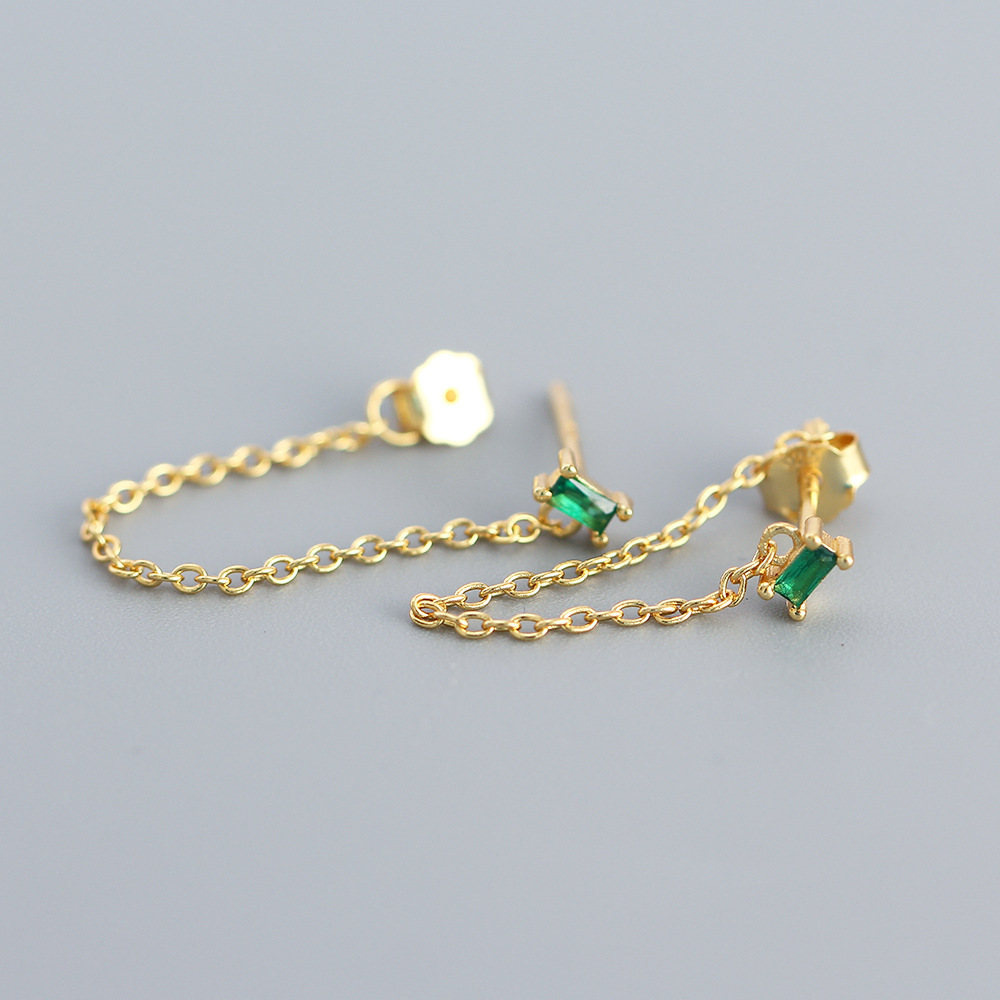 6:Yellow gold (green diamond)