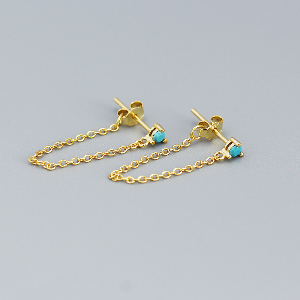 Yellow gold (turquoise)