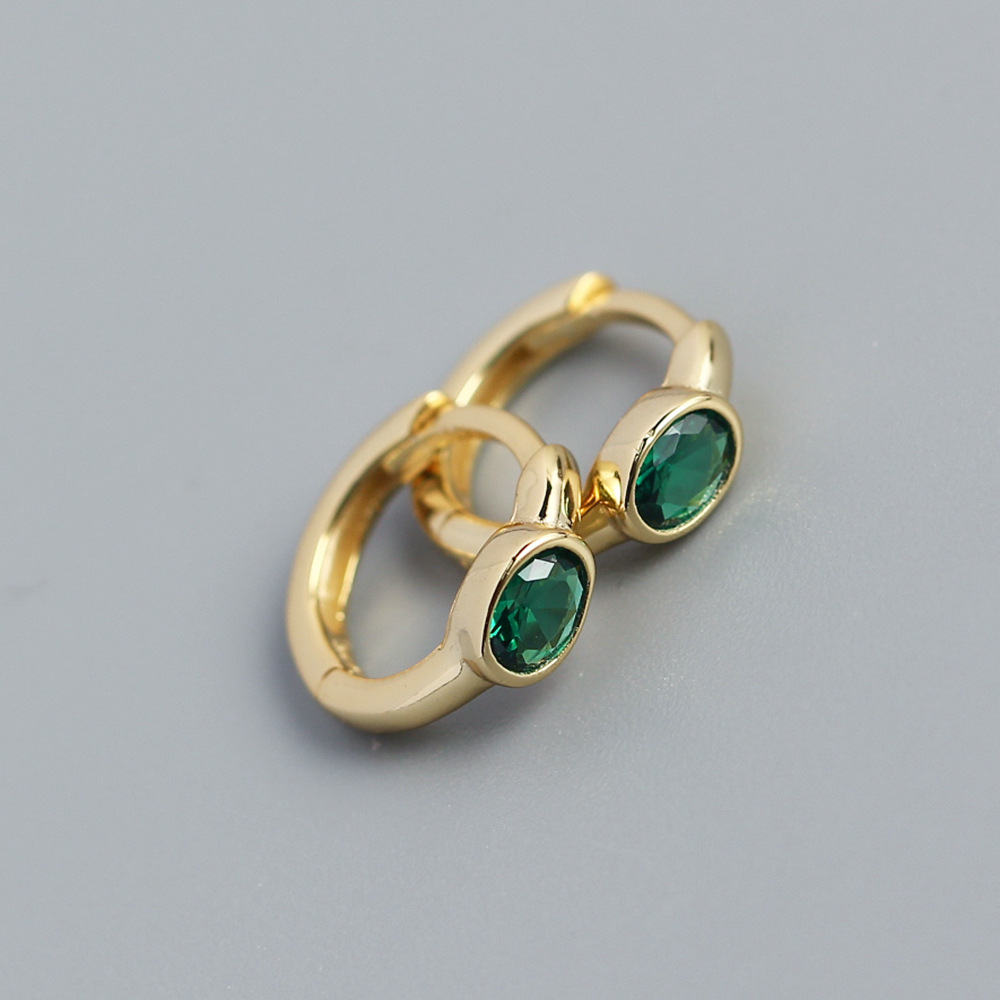 Yellow gold (green diamond)