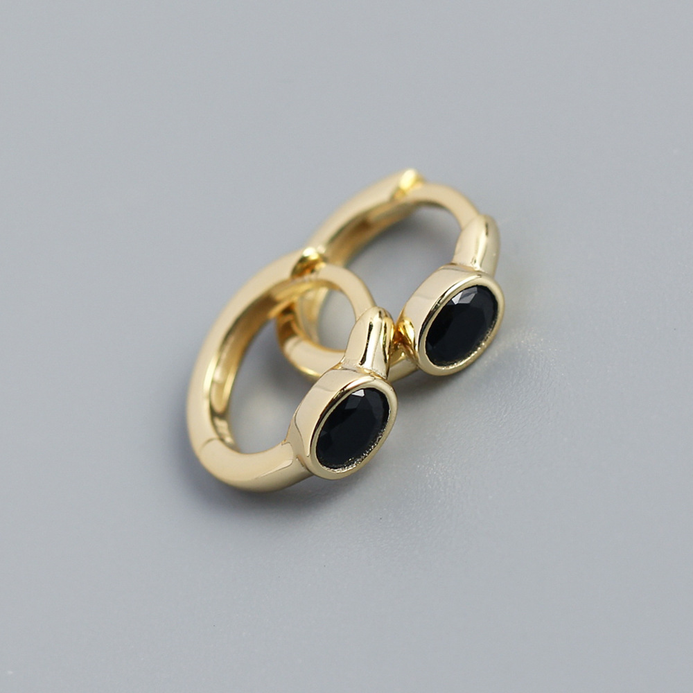 Yellow gold (Black diamond)