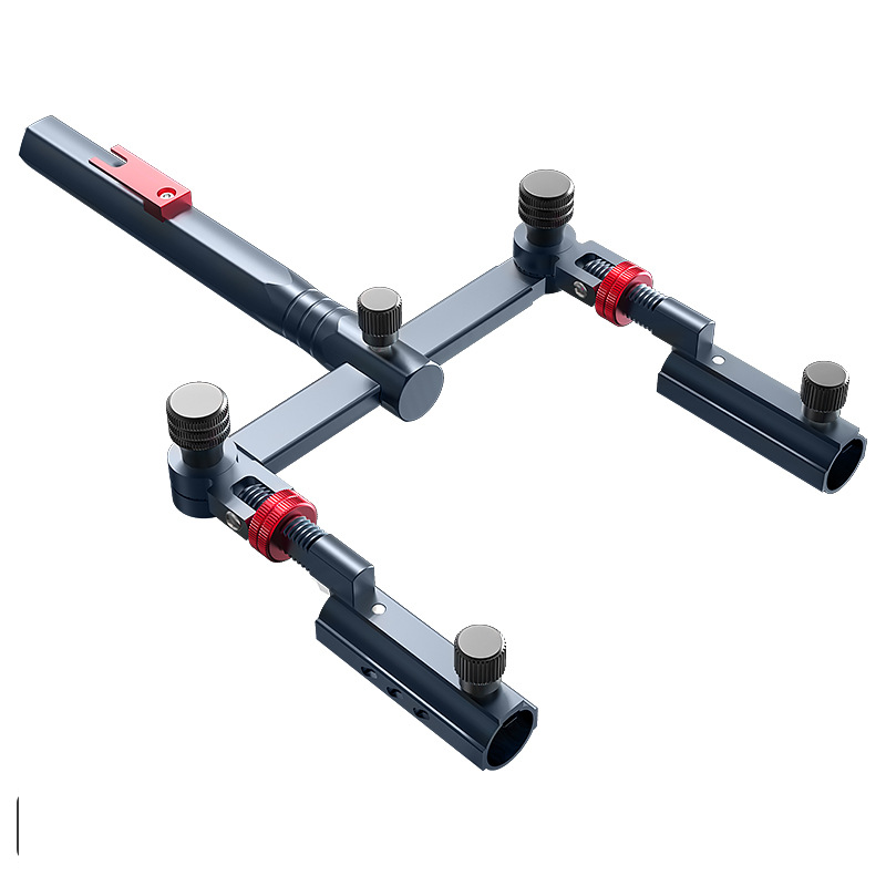 Universal double turret (anti-screw loss)