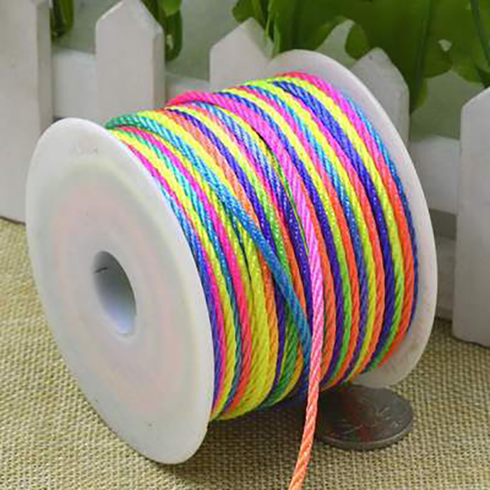 multi-colored 1mm:45 meters per axis