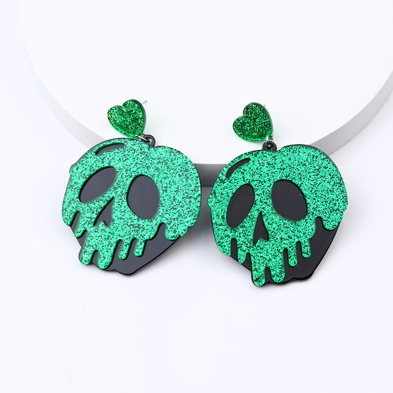 Green skull