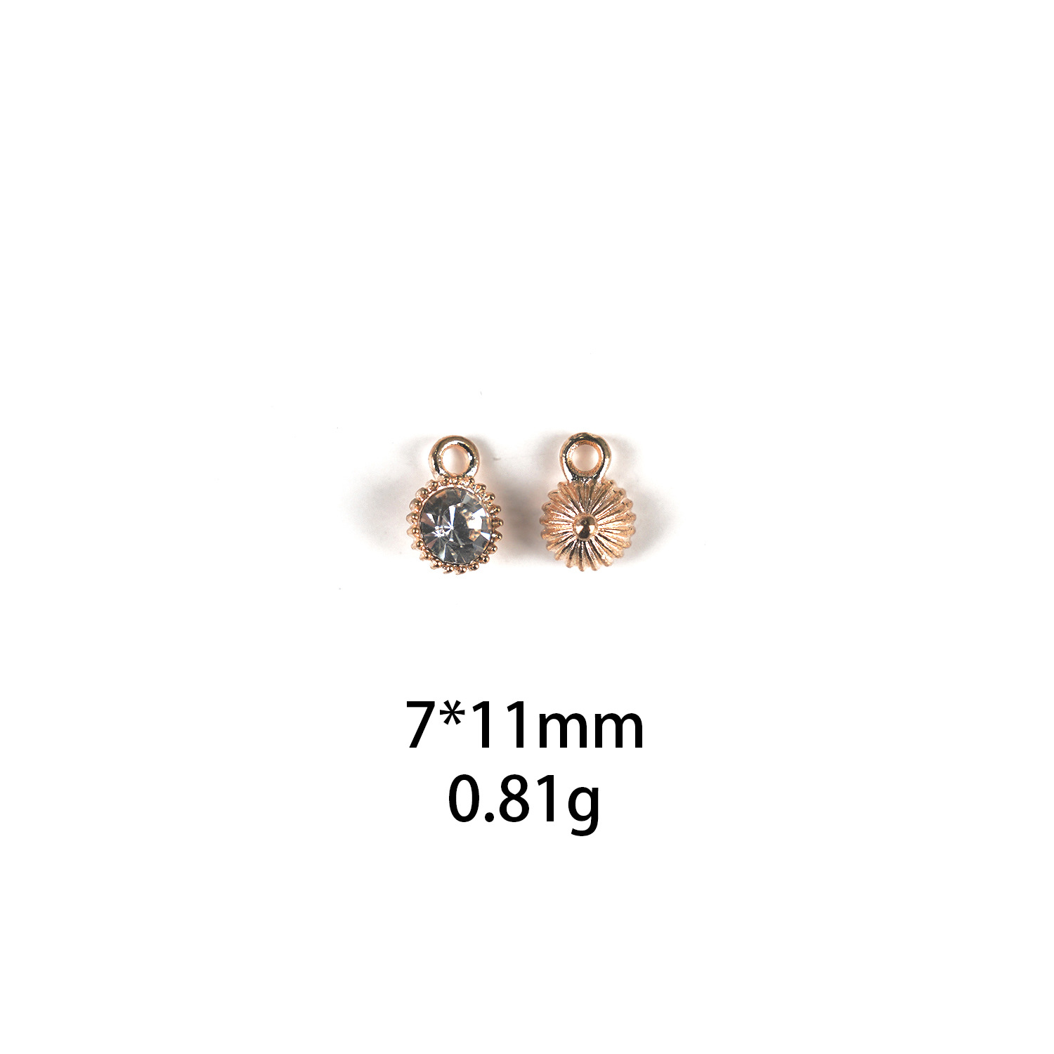 gold 7x11mm