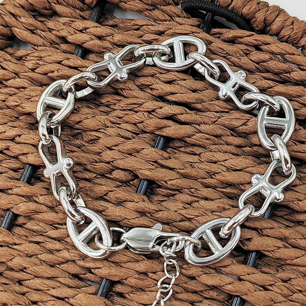 Steel bracelet