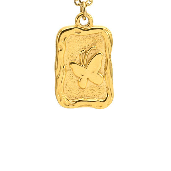 Gold pendant