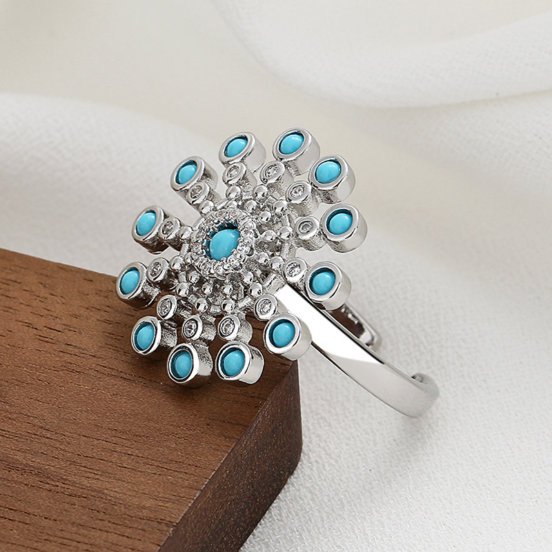 White gold - Turquoise