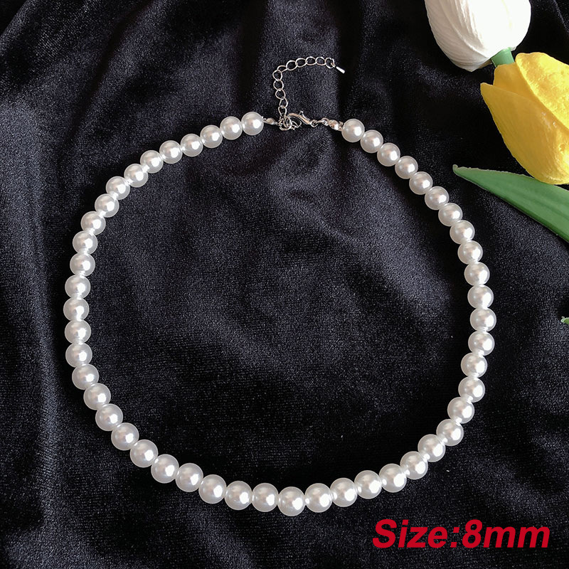 8mm pearl necklace