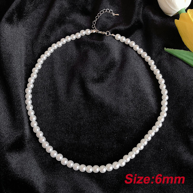 6mm pearl necklace