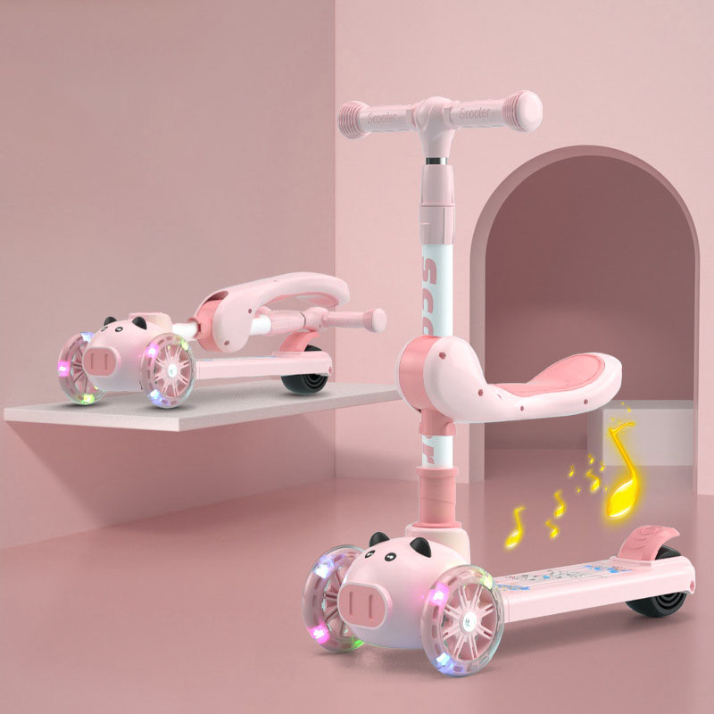 Piglet   powder   standard wheel   music   seat board