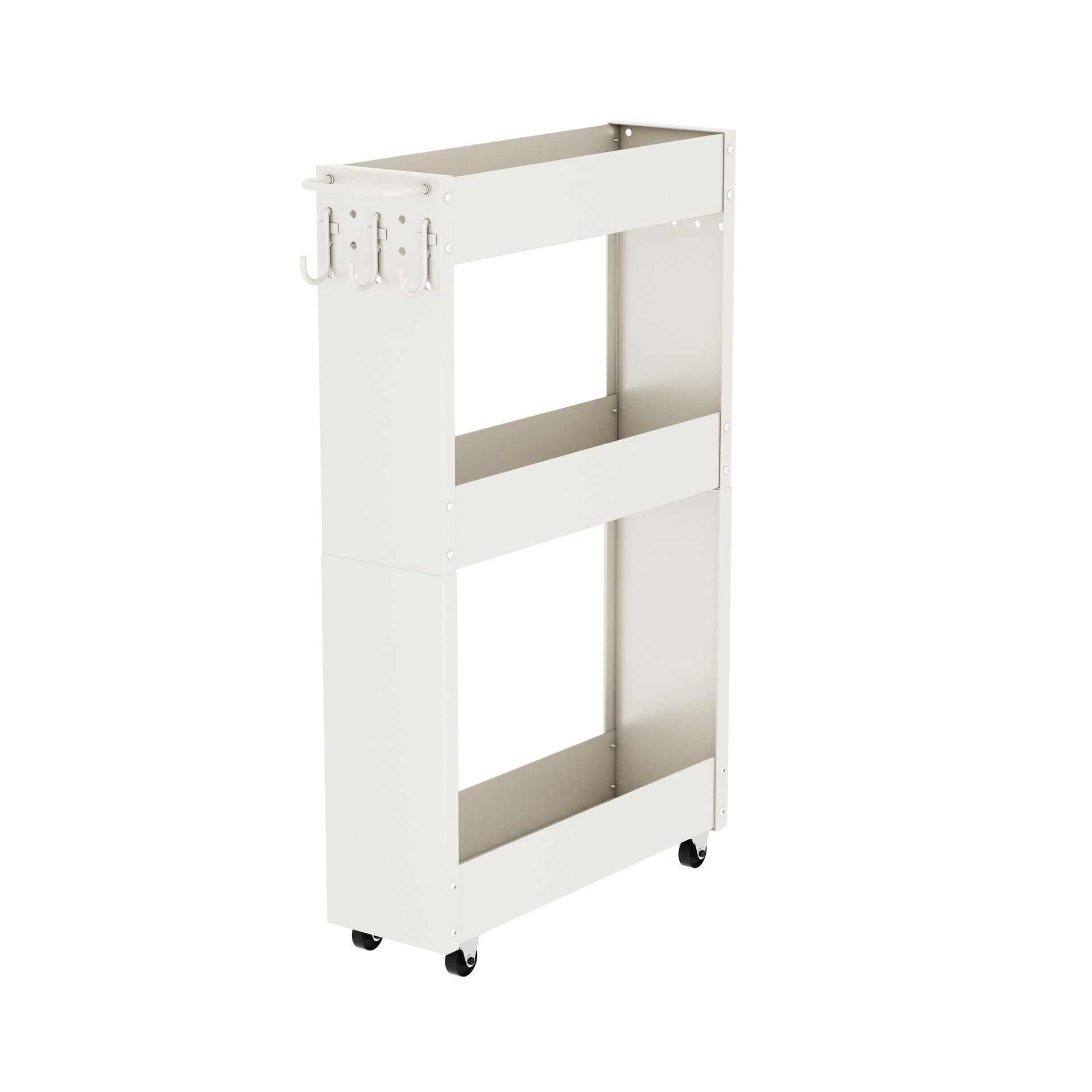 3 layer Hole Hole Board seam cabinet white