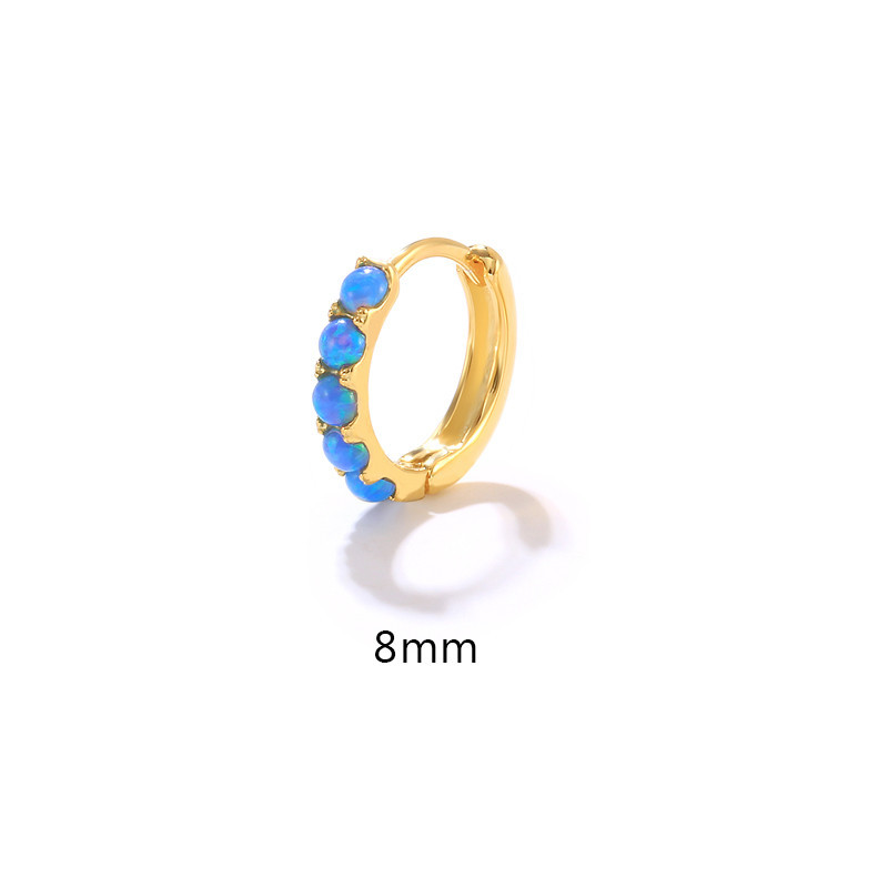 8MM Blue Opal