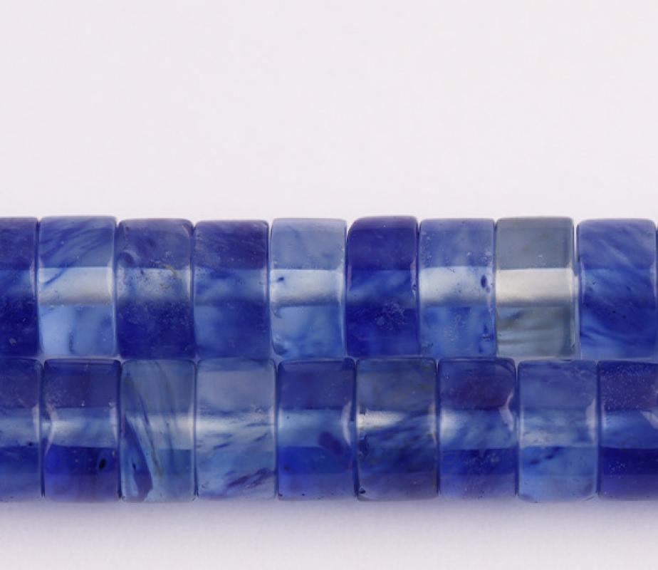 Synthetic Blue Watermelon Crystal