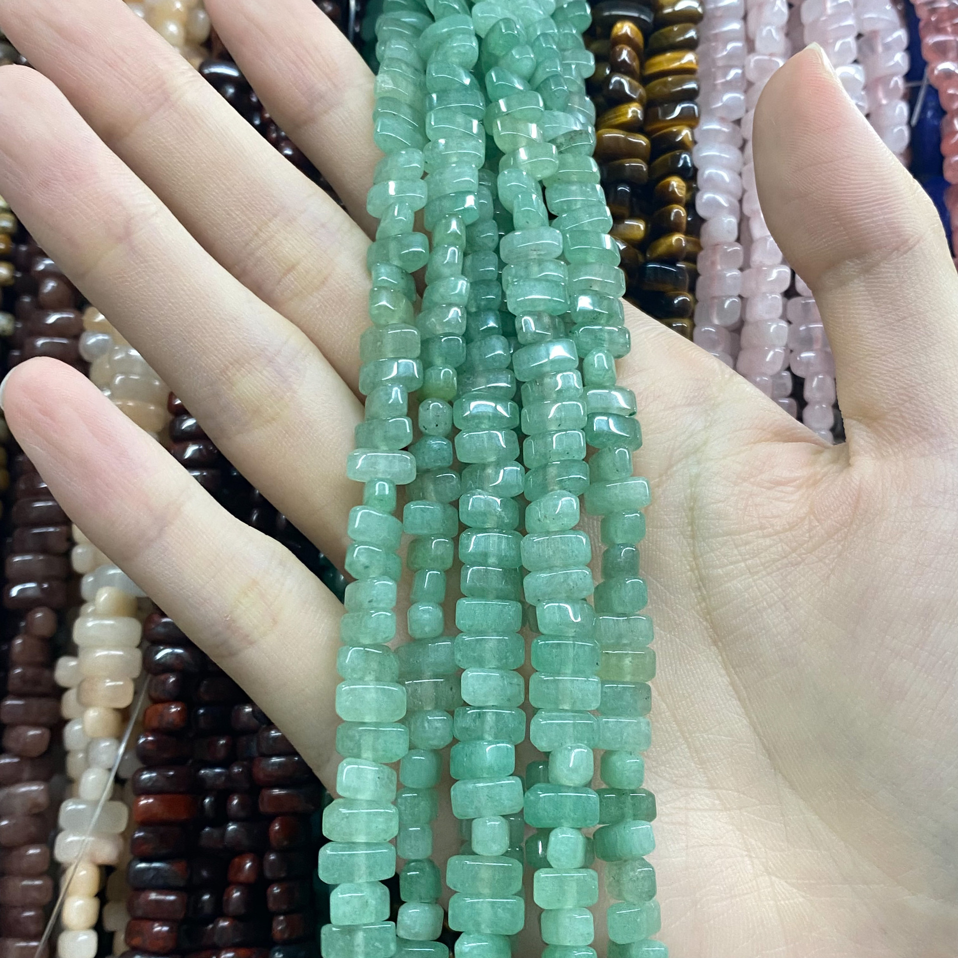 3 Green Aventurine