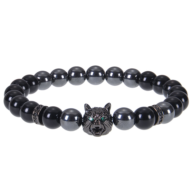 Black magnet bracelet