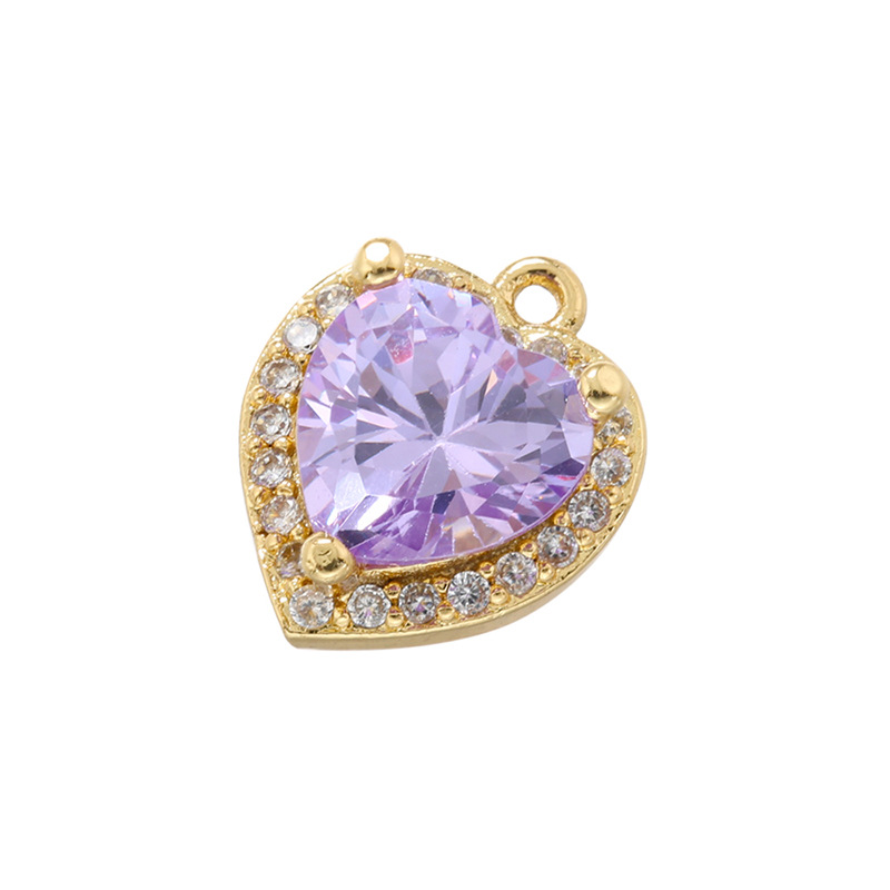 Gold Purple Diamond