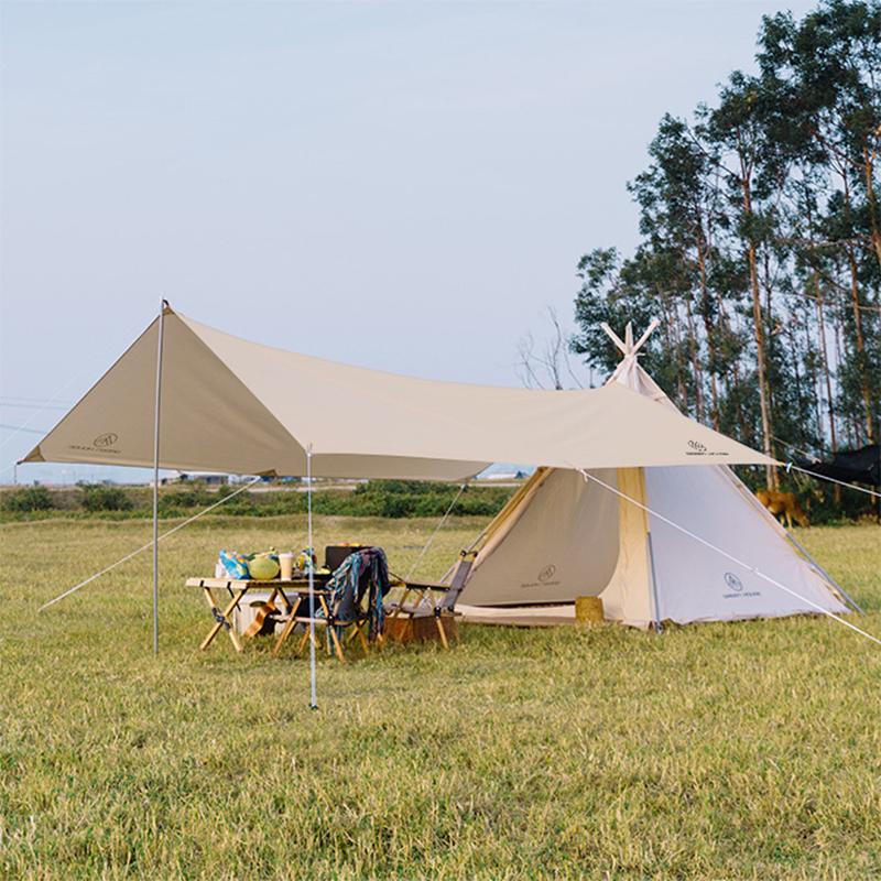 2 tent with canopy