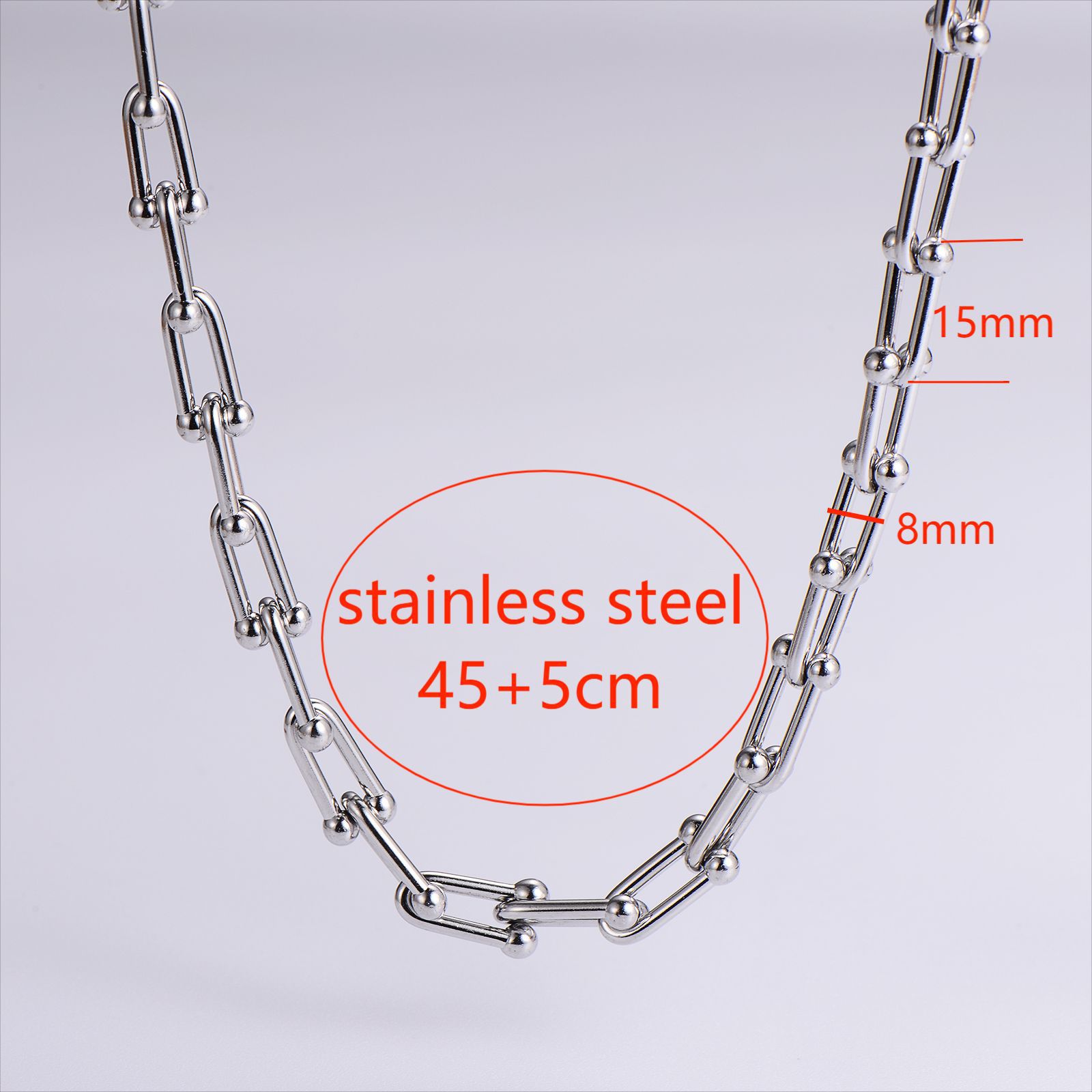 Steel necklace