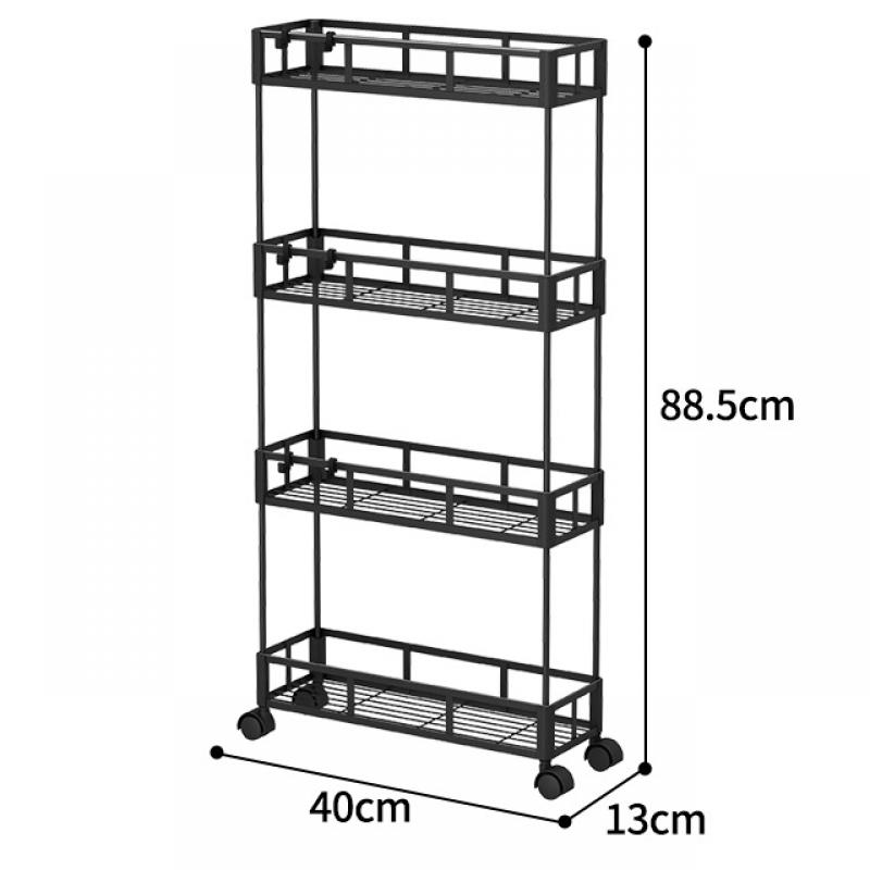 13 cm wide 4 layers black