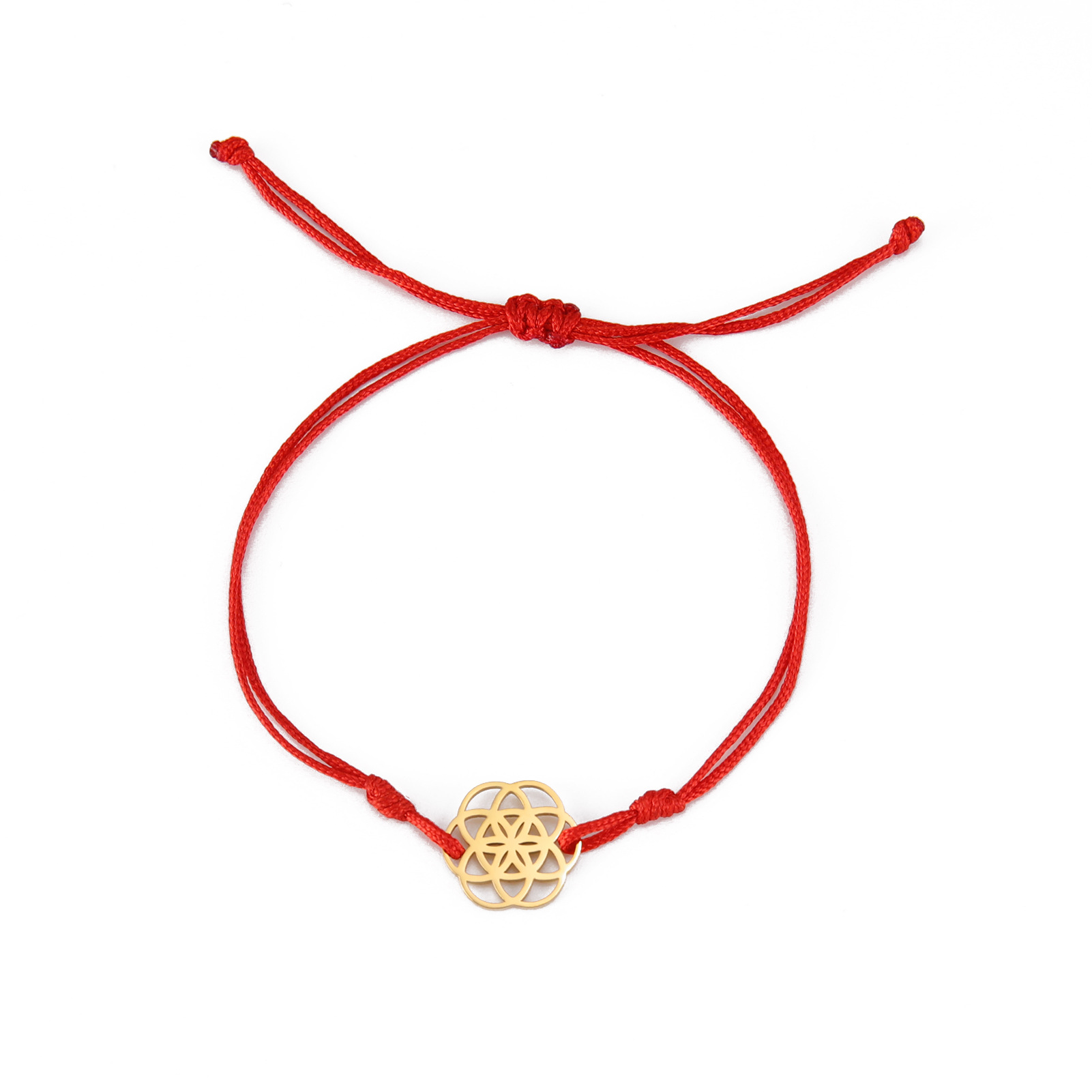 Red Jade thread-gold