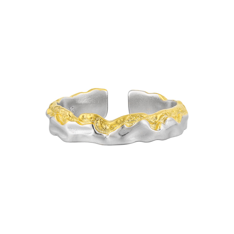 Lasagna [ white gold and 18K Gold ]