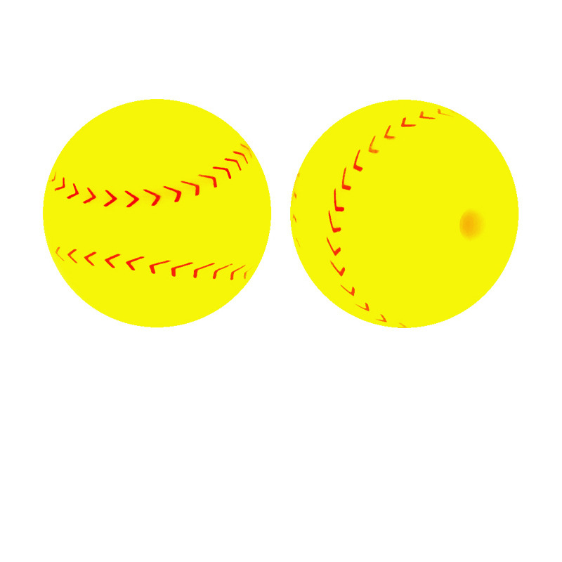 Yellow baseball