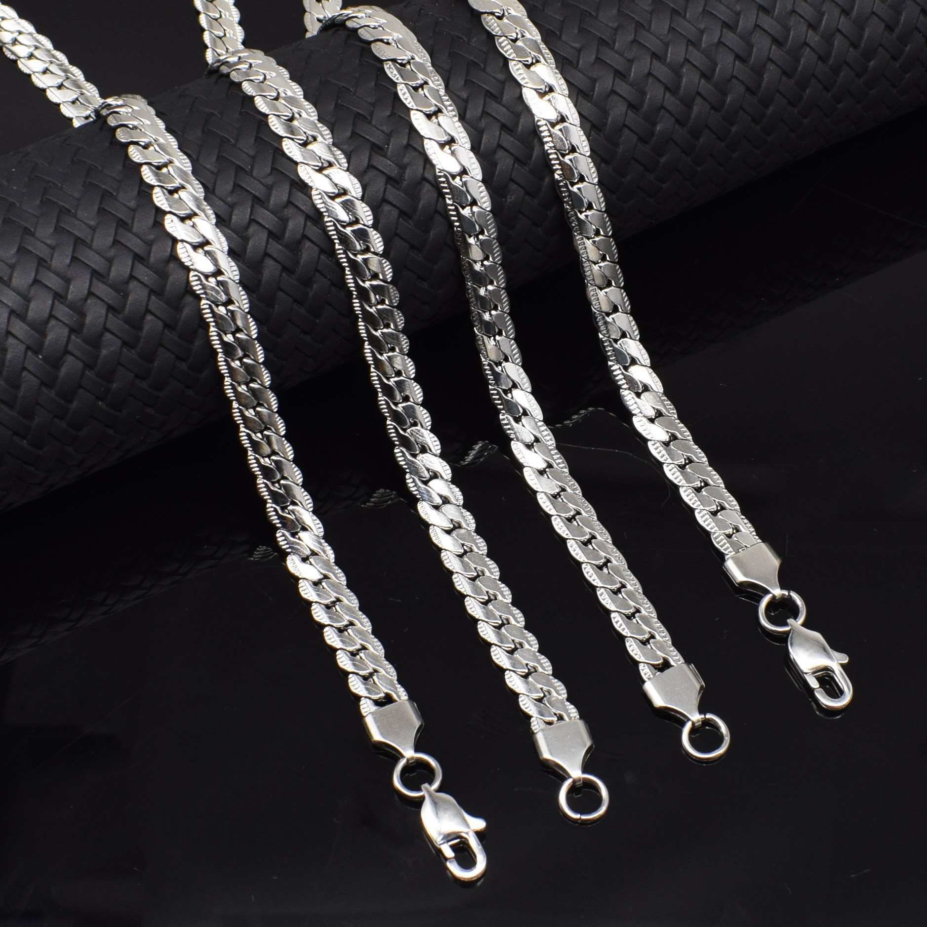 1:Steel 6.5 mm by 19cm [ bracelet ]