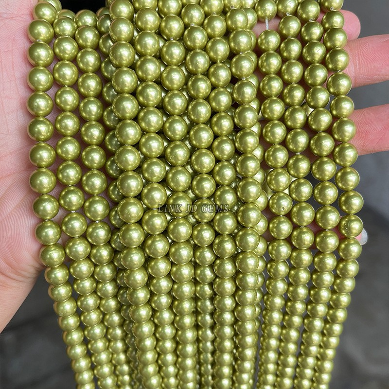 Fruit green Length 4mm(about 90 PCs)