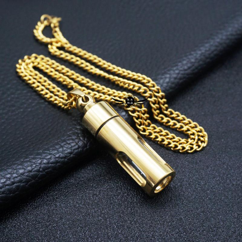 Gold with 55cm Cuban chain