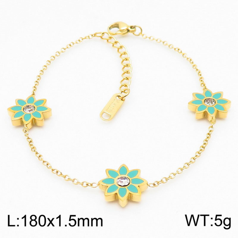 Gold bracelet KB168209-KLX