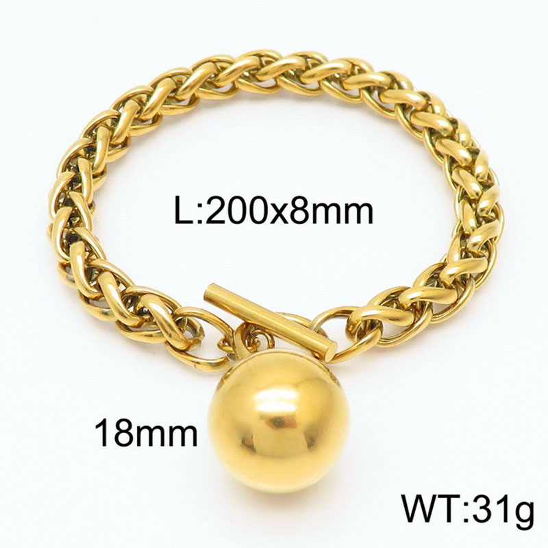 1:Gold bracelet