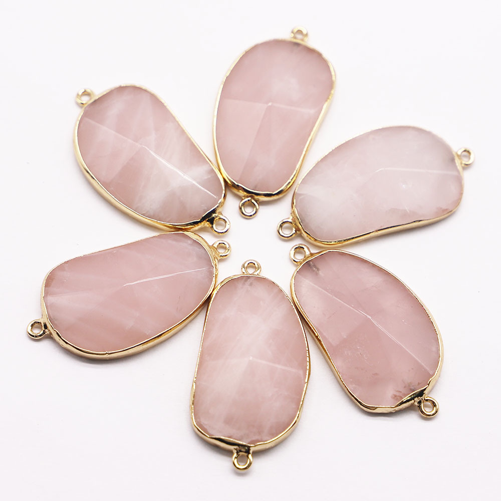 gold rose quartz