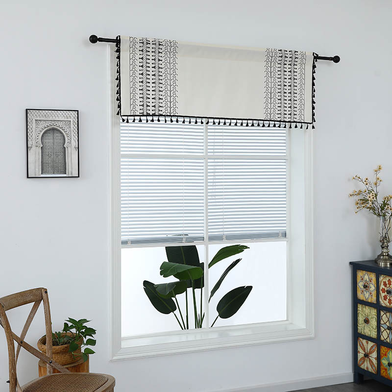 Hook - Matchstick short curtain