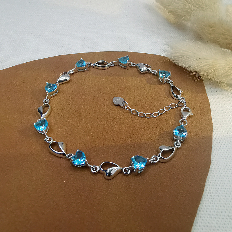 Blue chain length :17+ tail chain :3cm