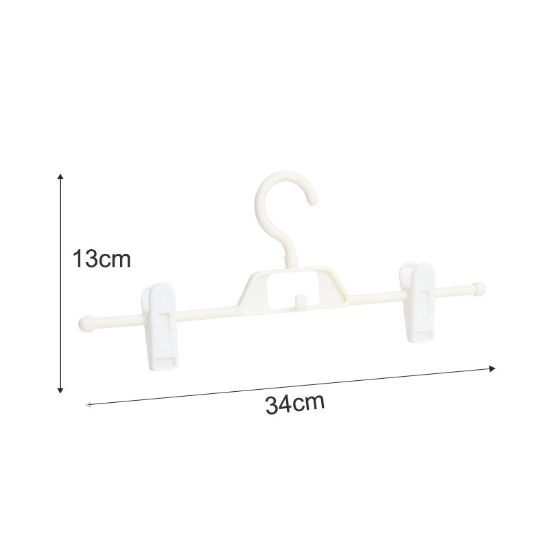 [Foldable Hanging Trouser Rack] Milk Curd White