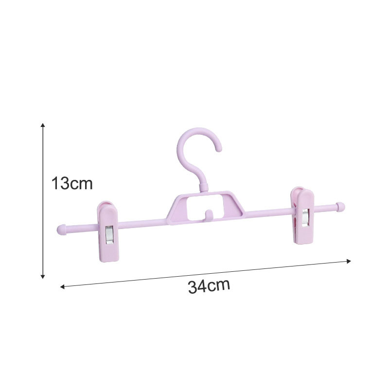 [Foldable Hanging Trouser Rack] Fragrant Taro Purple