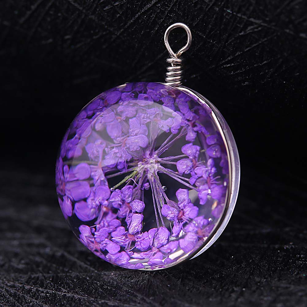 Purple Silver Wire P2022