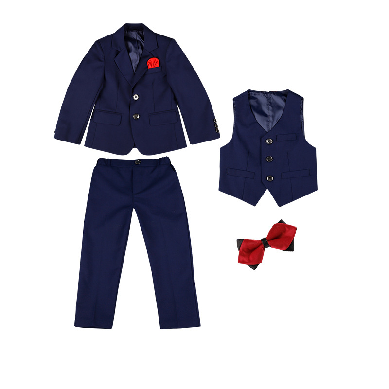 Navy blue four-piece set