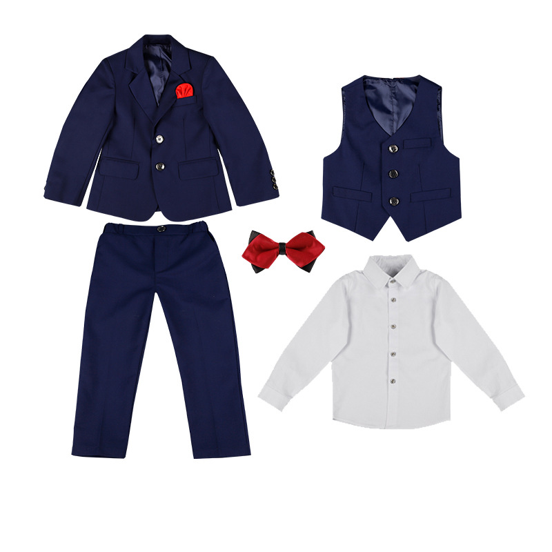 Navy blue five-piece set