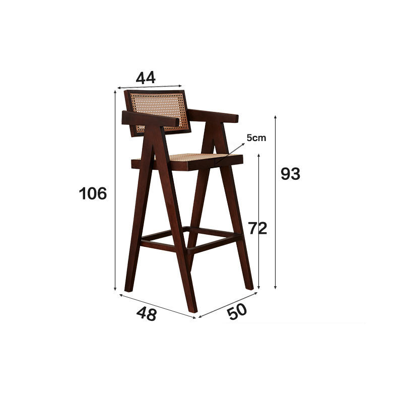 Deep walnut(imitation rattan)