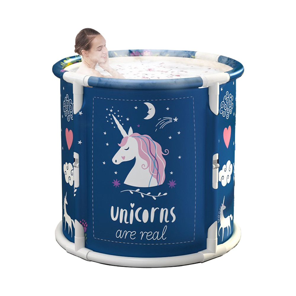 Blue bottom unicorn