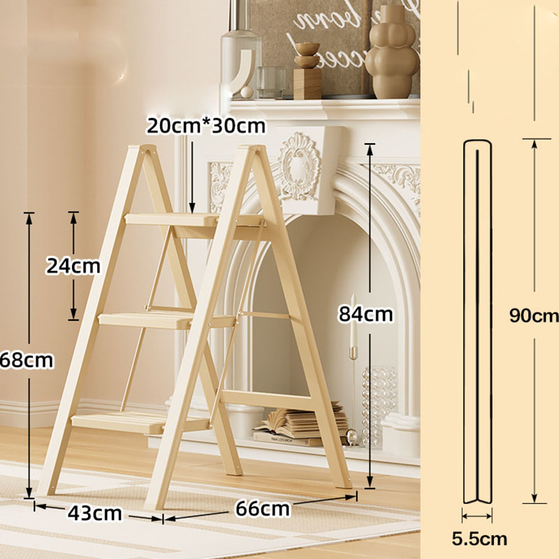 Cream color 3 steps