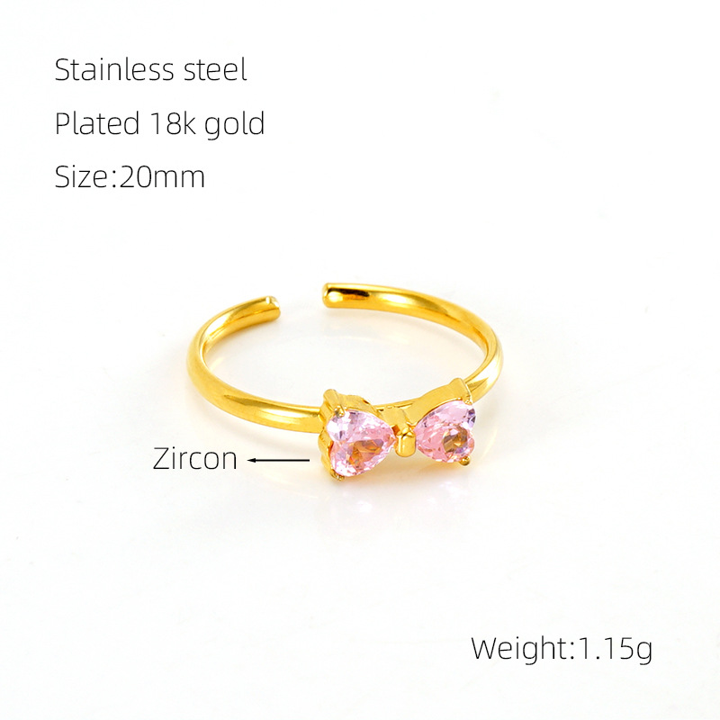 Pink zircon