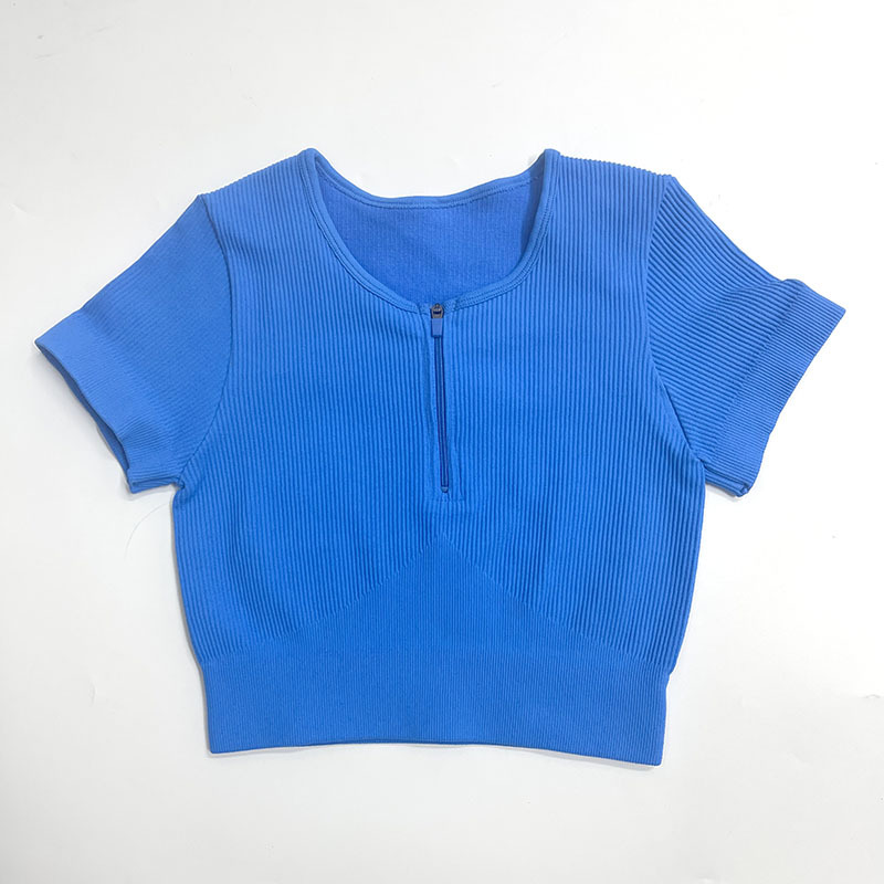 Royal blue short sleeves